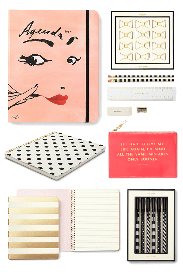 Kate Spade School Supplies