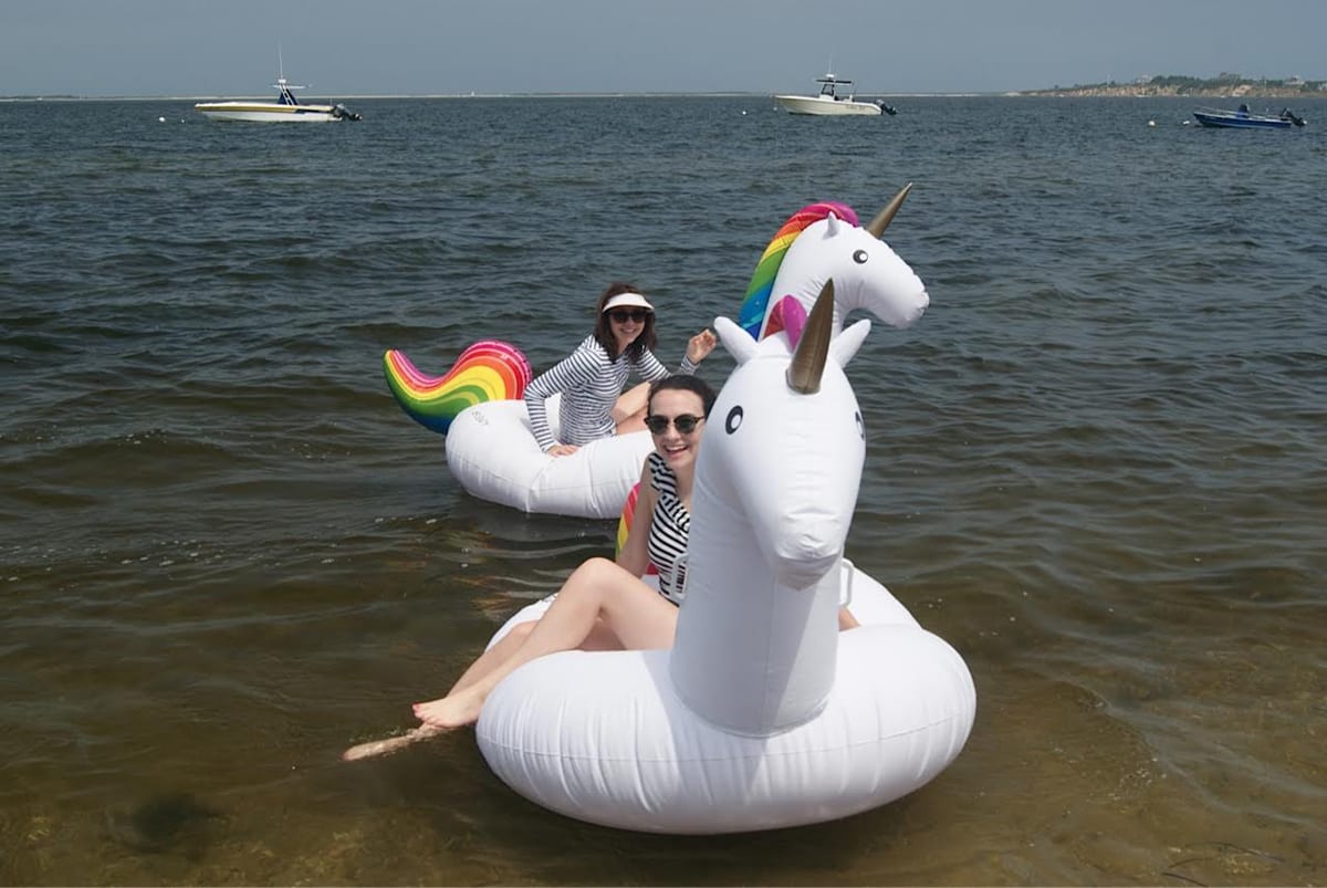 Unicorn pool float Floaty