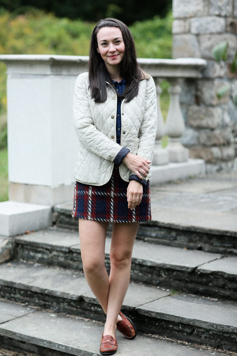 Plaid Prep Mini Skirt