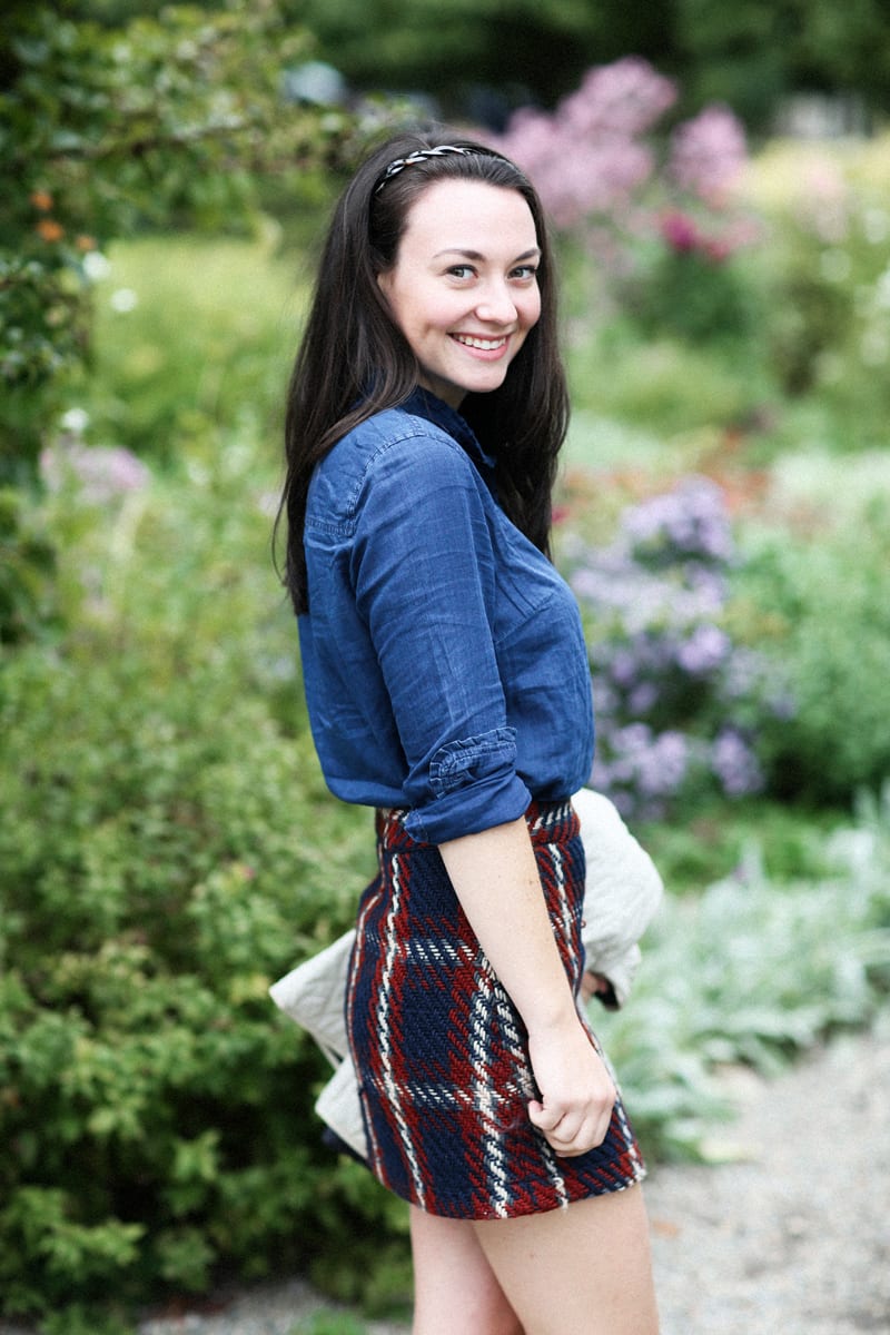 Preppy Plaid Skirt