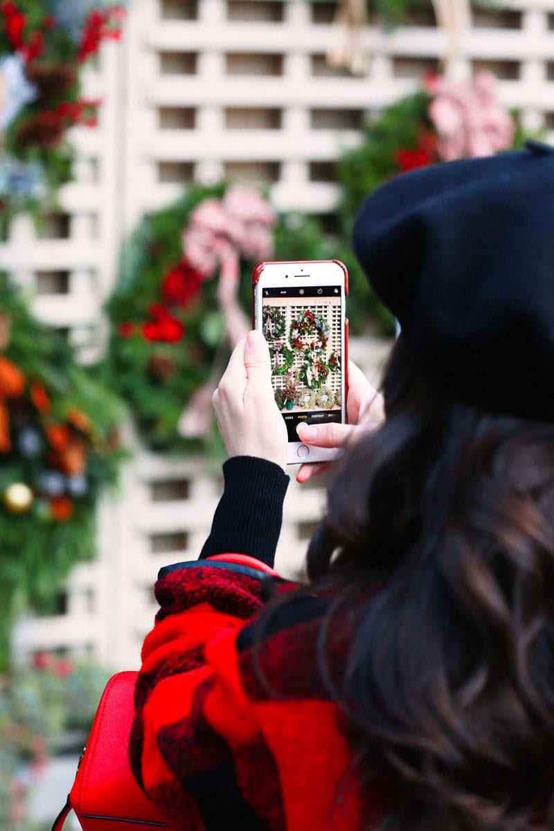 Preppy Holiday Outfit for New York City