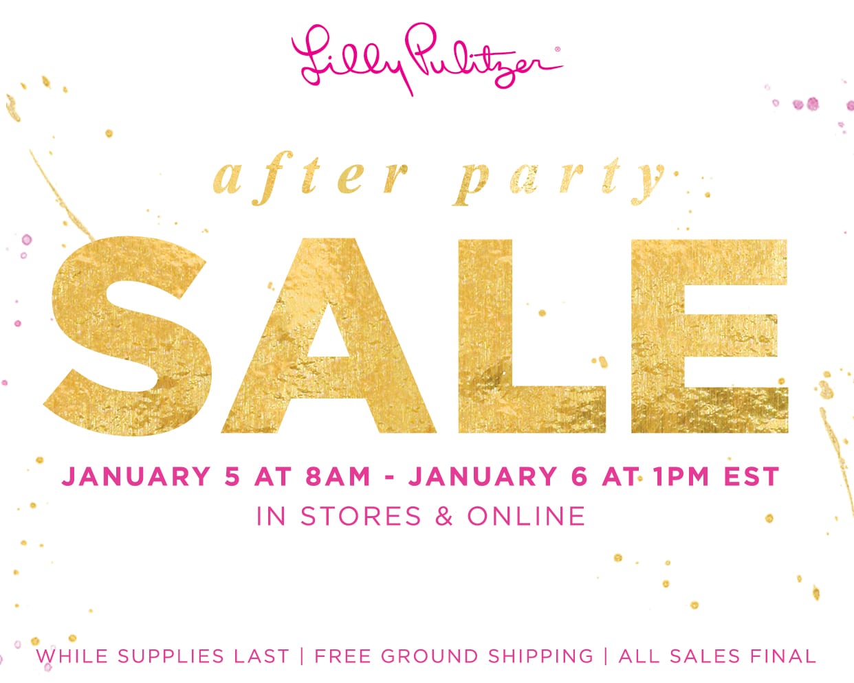 Lilly Pulitzer After Party Sale