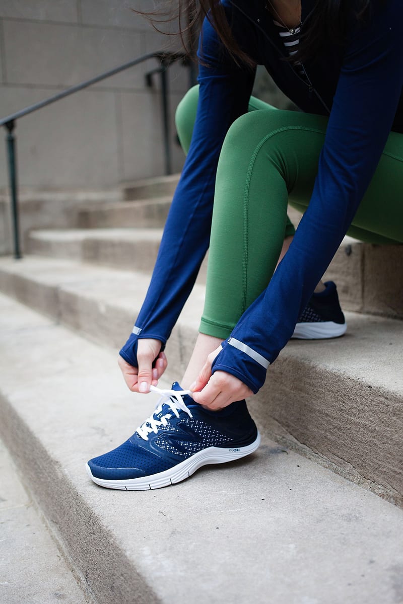 J. Crew New Balance Navy Sneakers