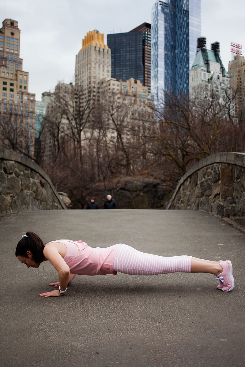 Workout in Central Park