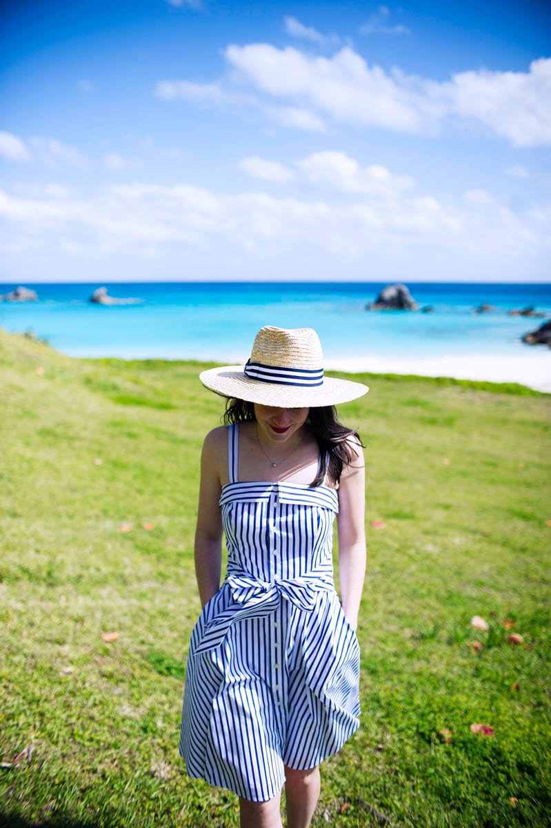 Bengel Striped Cotton Dress