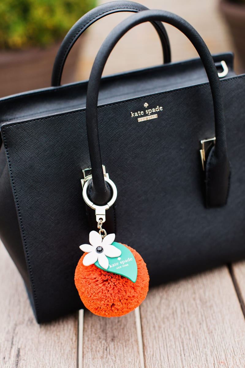 Kate Spade Orange Charm