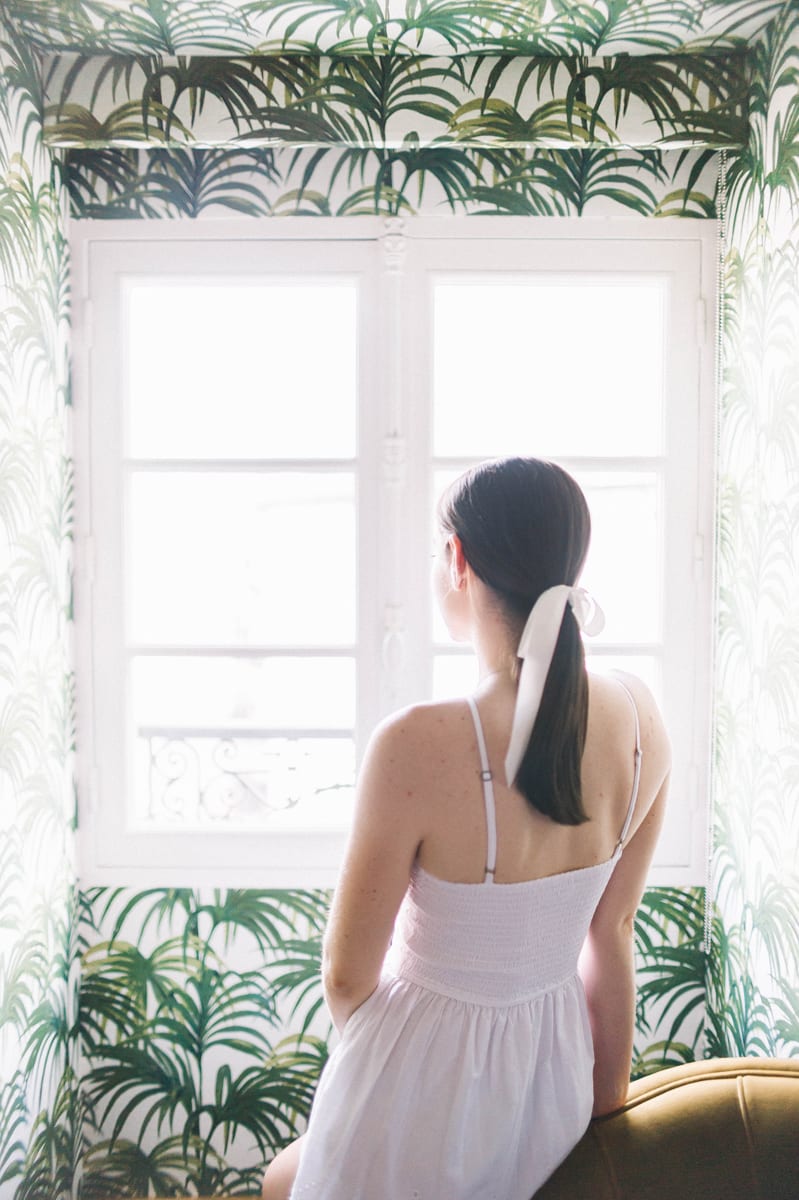 White Eyelet Dress