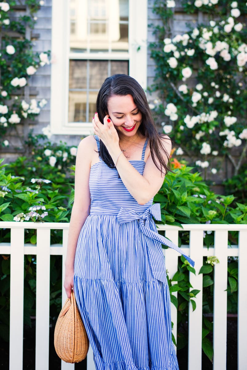 Maxi Dress J. Crew College Prepster