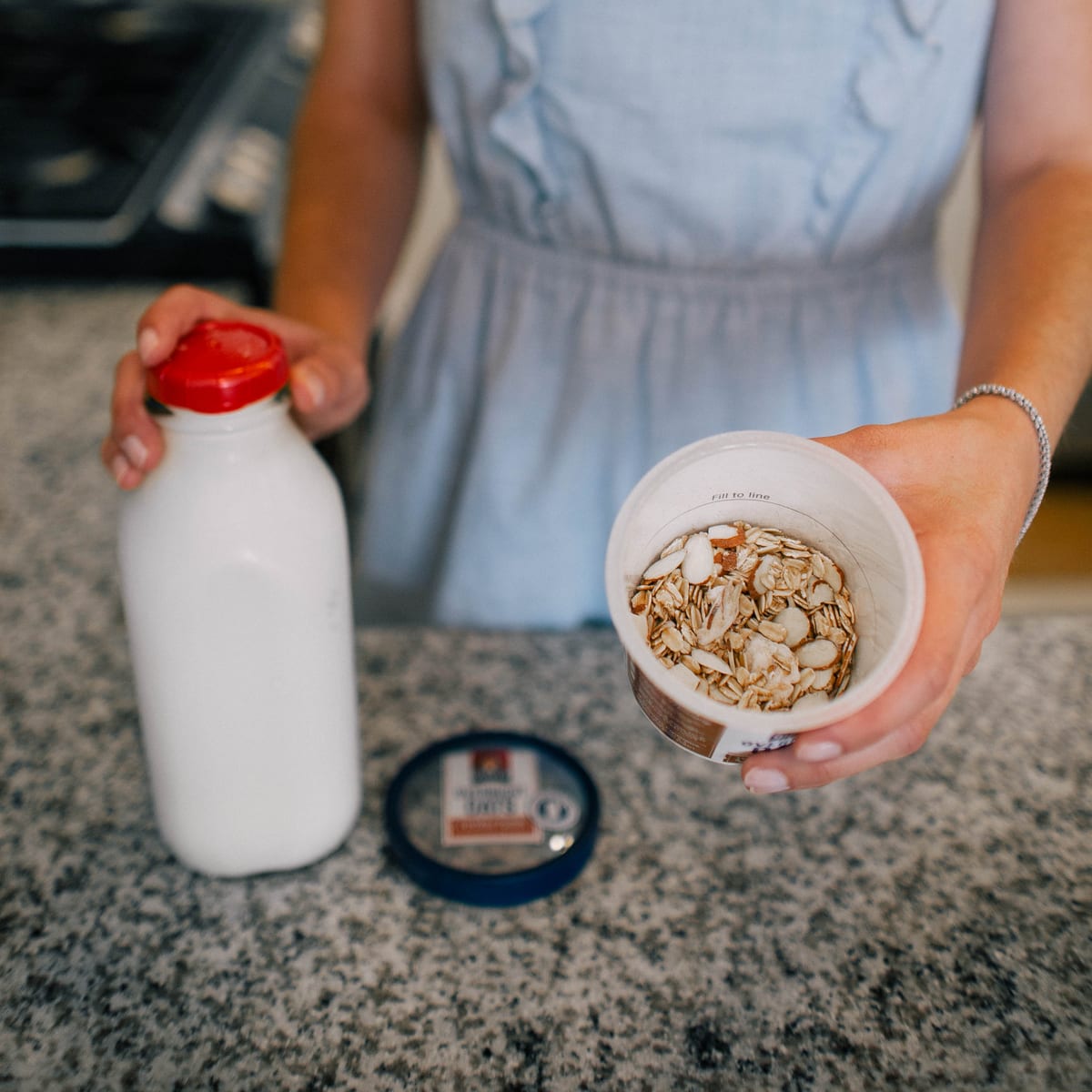 Toasted Almond Overnight Oats