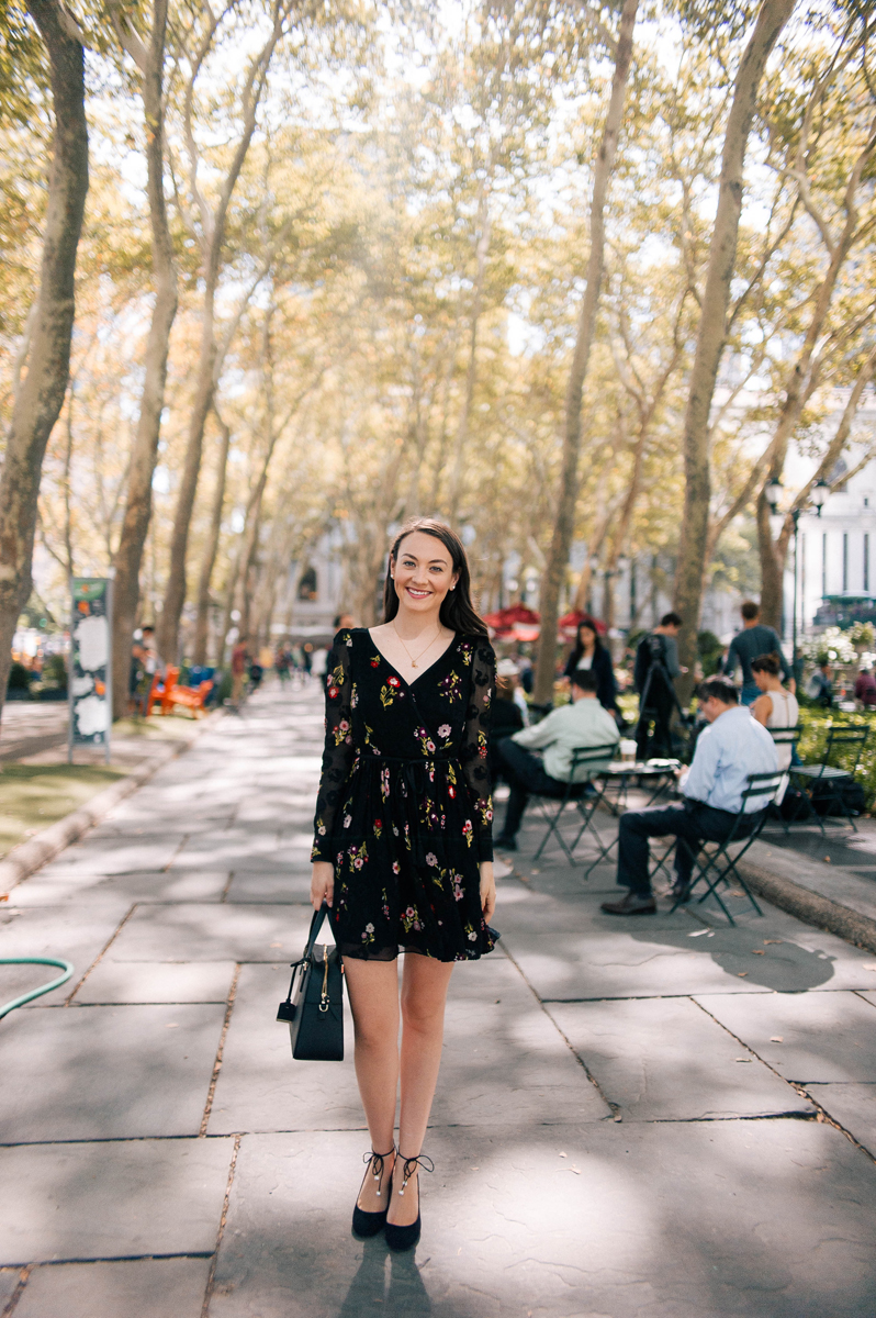 Kate Spade In Bloom Chiffon Mini Dress