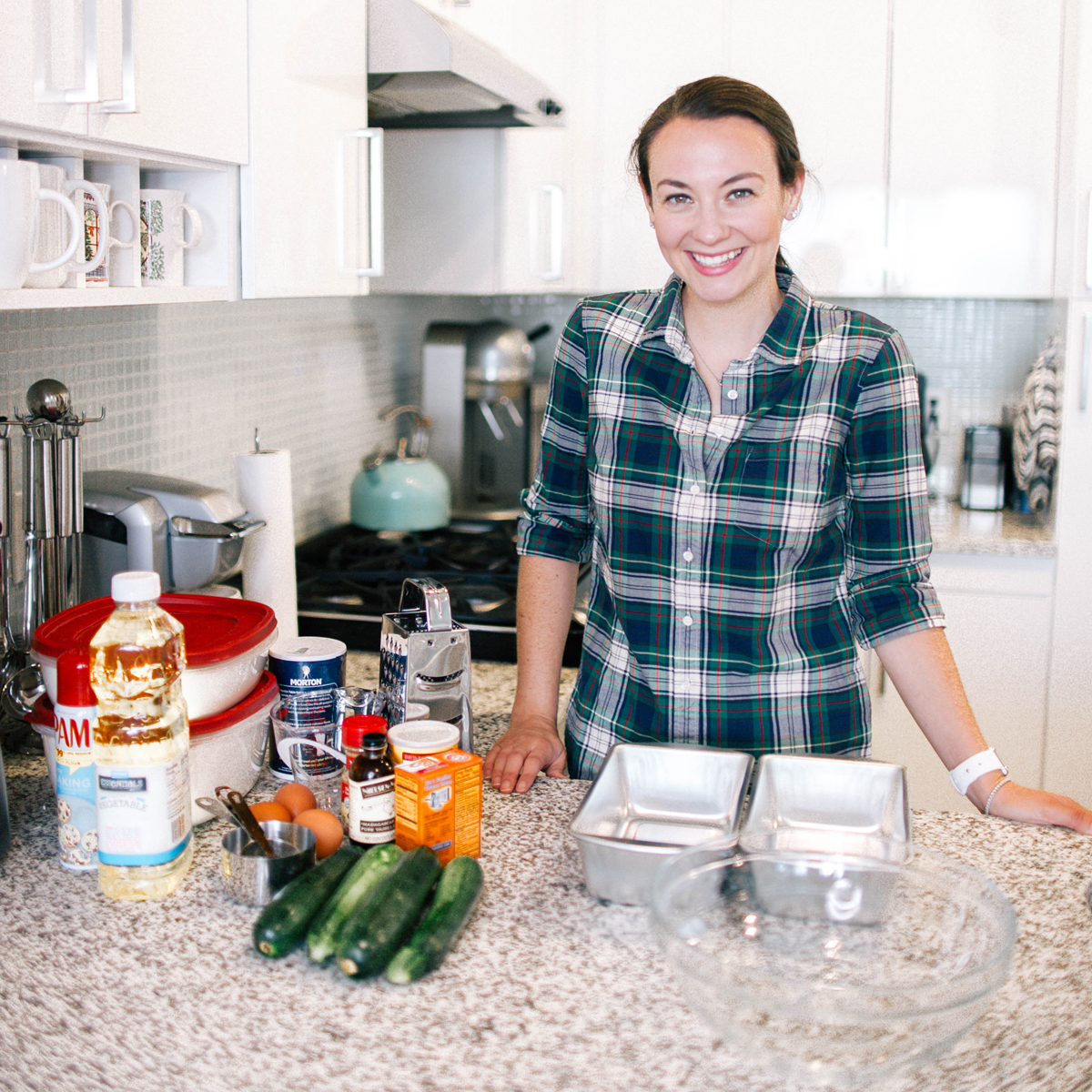 Baking Zucchini Bread