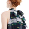 Bow Back Tartan Tank