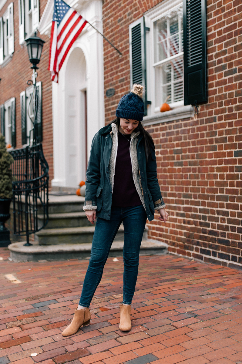 Layering with a Barbour Beadnell