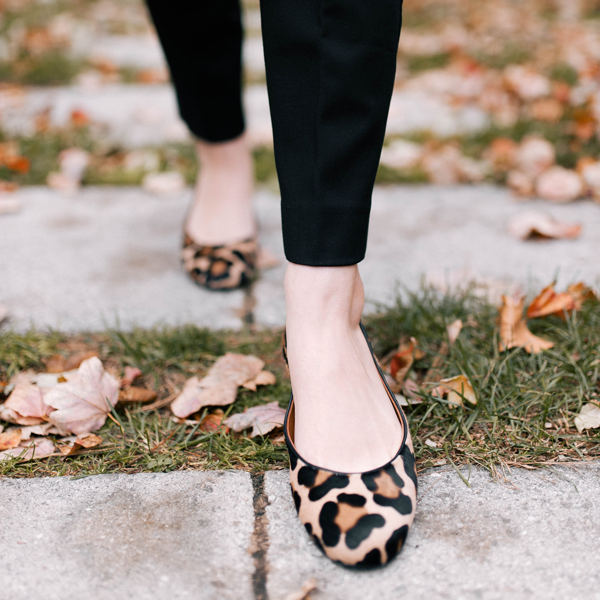 Margaux Leopard Ballet Flats