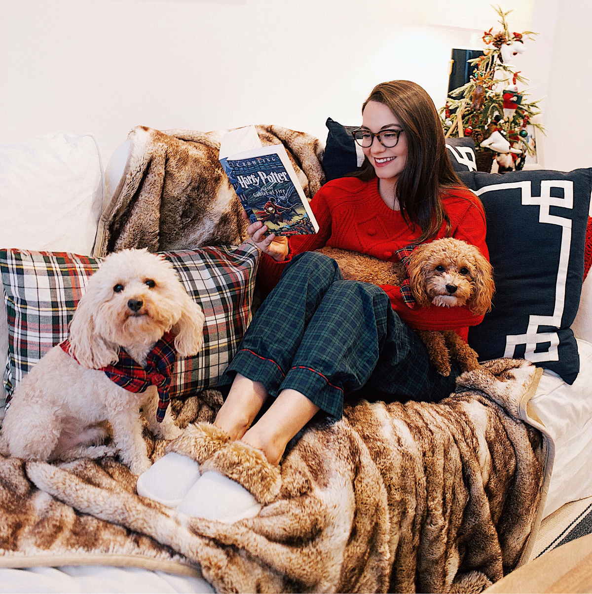 Pottery Barn Faux Fur Blanket