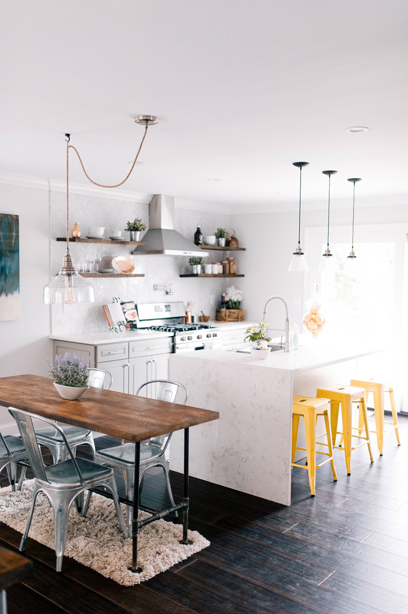 Pretty Airbnb Kitchen