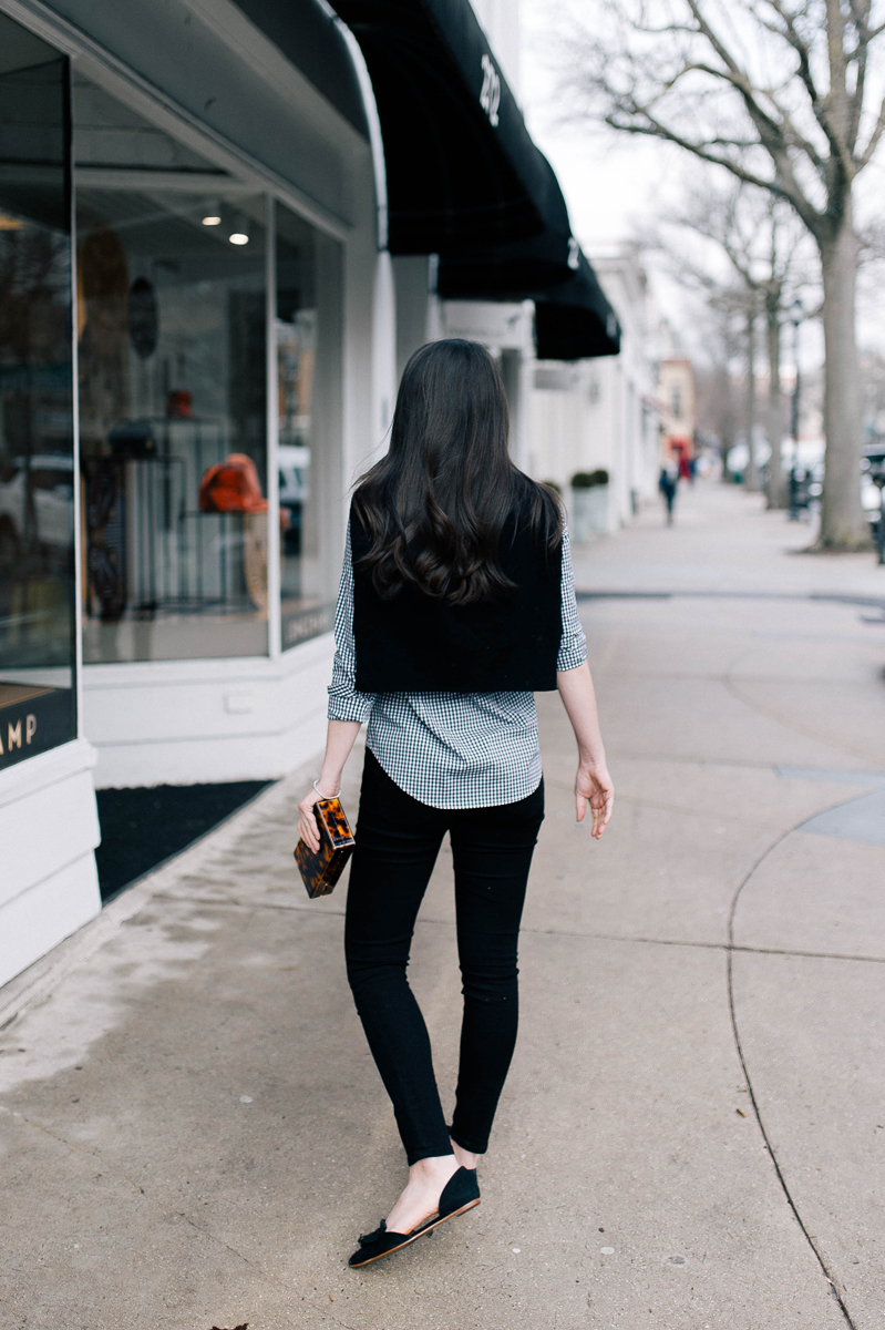 Popped Collar Button Down