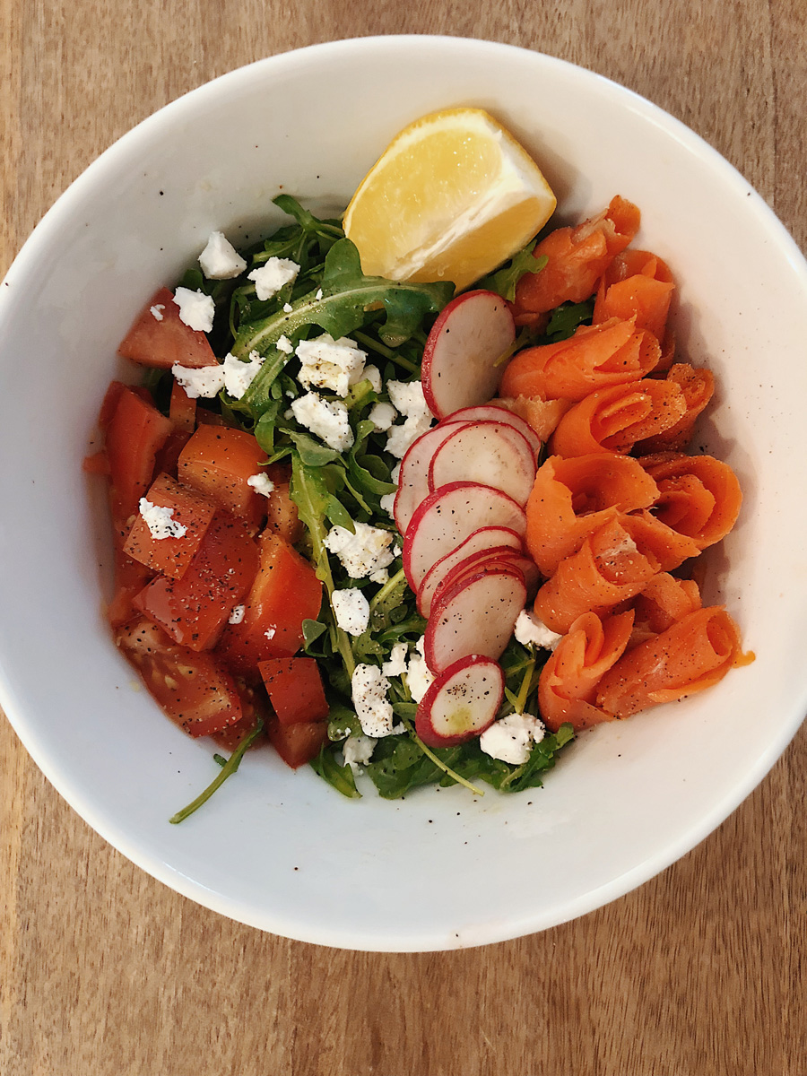 Smoked Salmon Salad