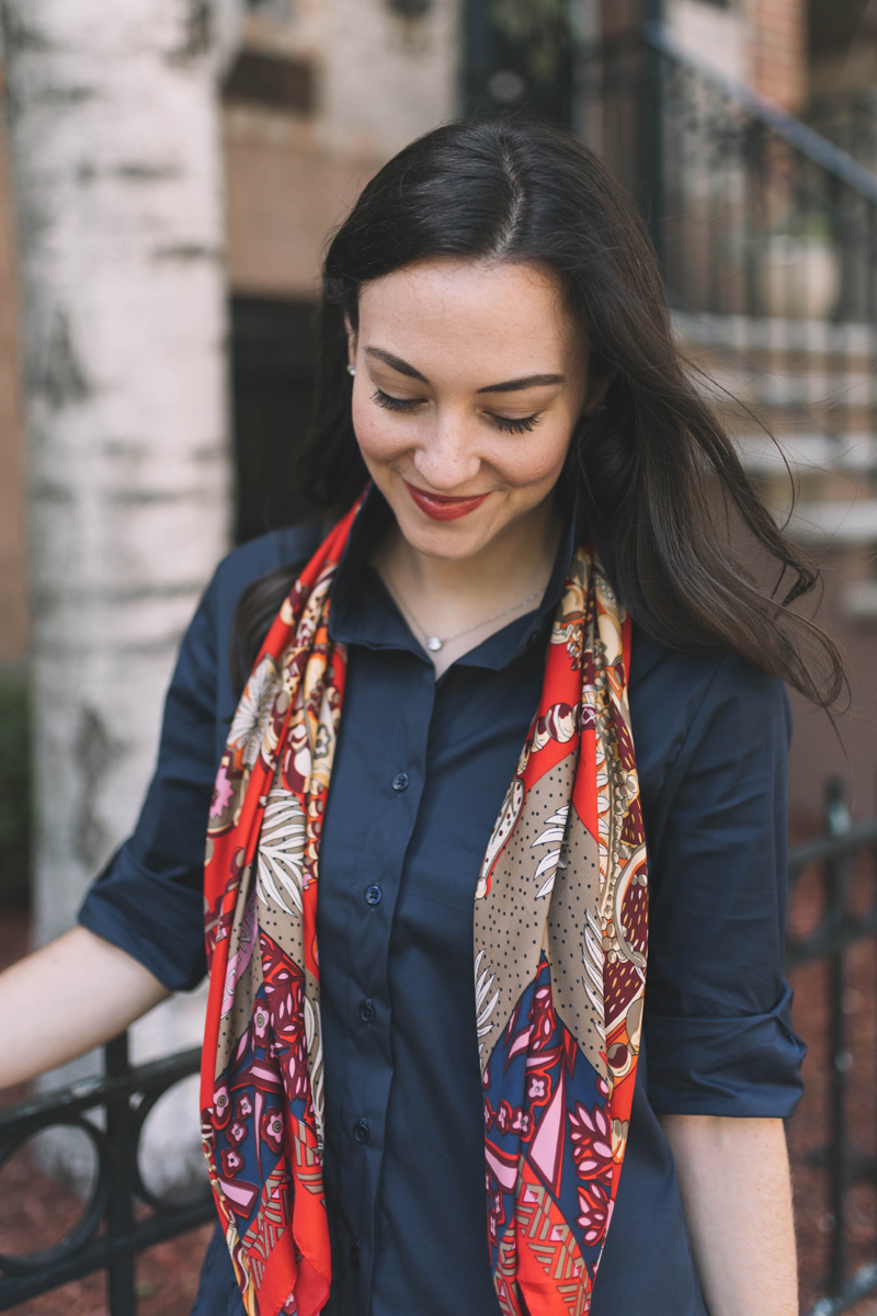 Hermes Scarf Lookalike