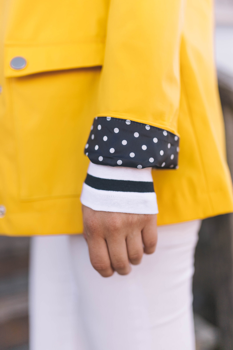 Polka Dot Yellow Jacket