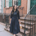 Classic Navy Shirtdress