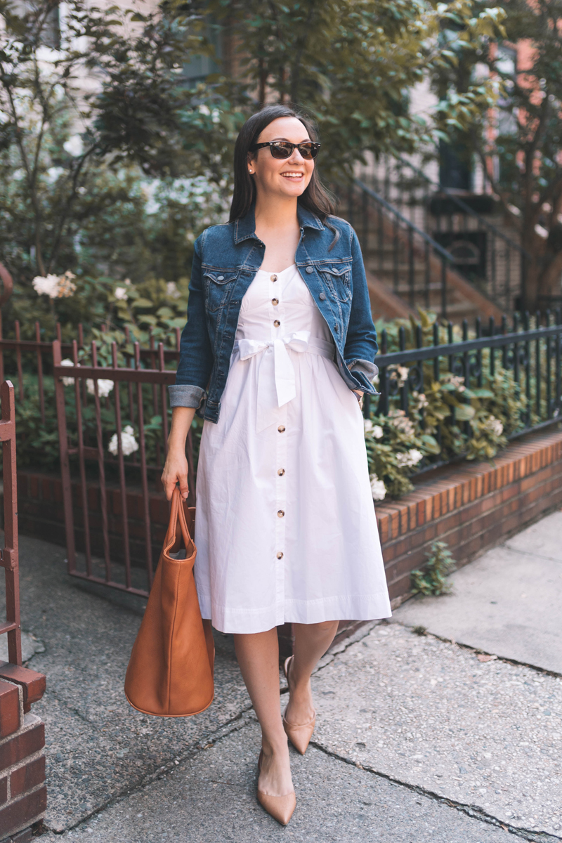 J. Crew White Dress