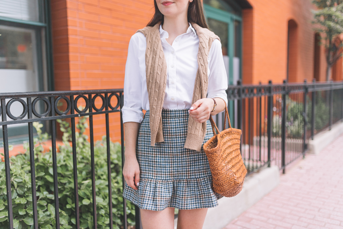 J. Crew Tweed Skirt