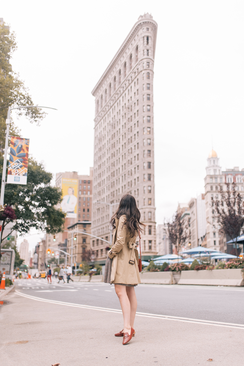 Preppy Trench Coat