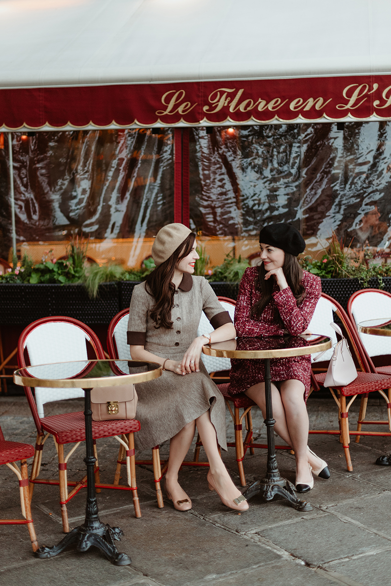 Parisian Cafe Photoshoot