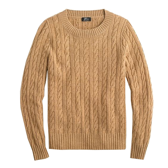 J. Crew Cashmere Cableknit