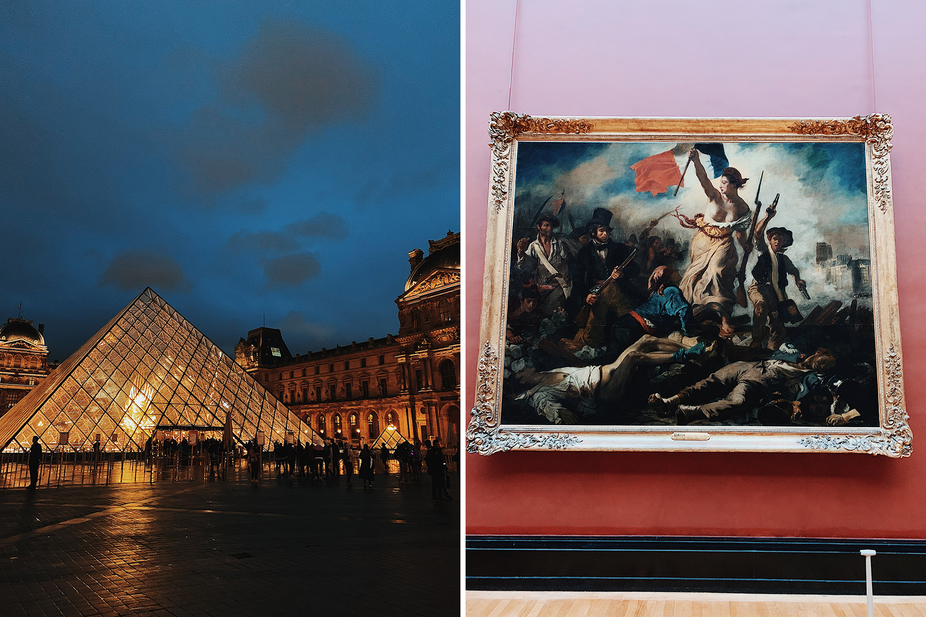 Louvre at Night