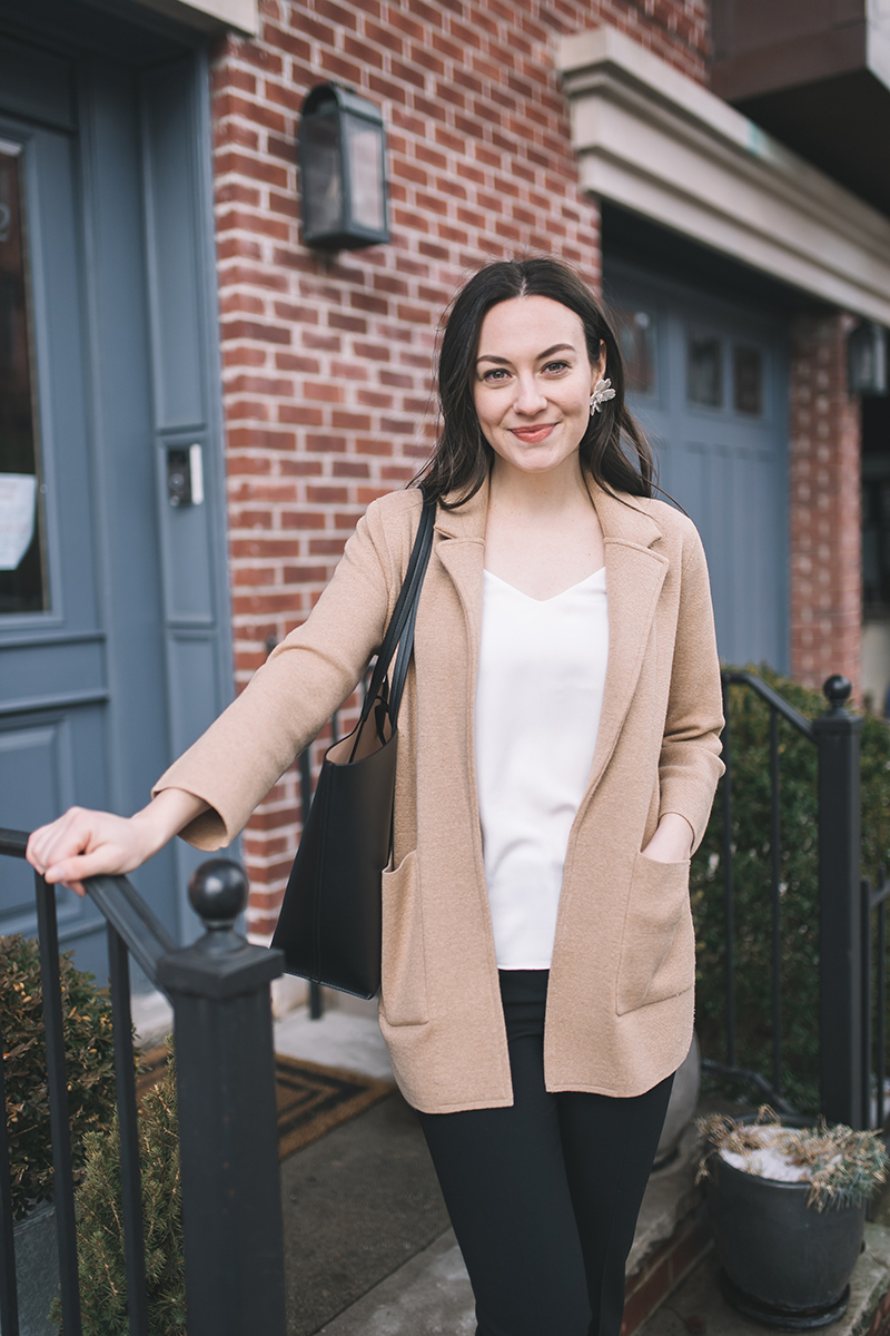 J. Crew Sweater Blazer