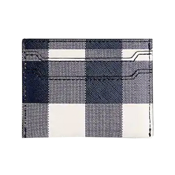 Gingham Wallet