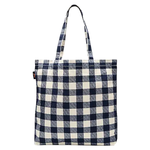 Reusable Gingham Tote