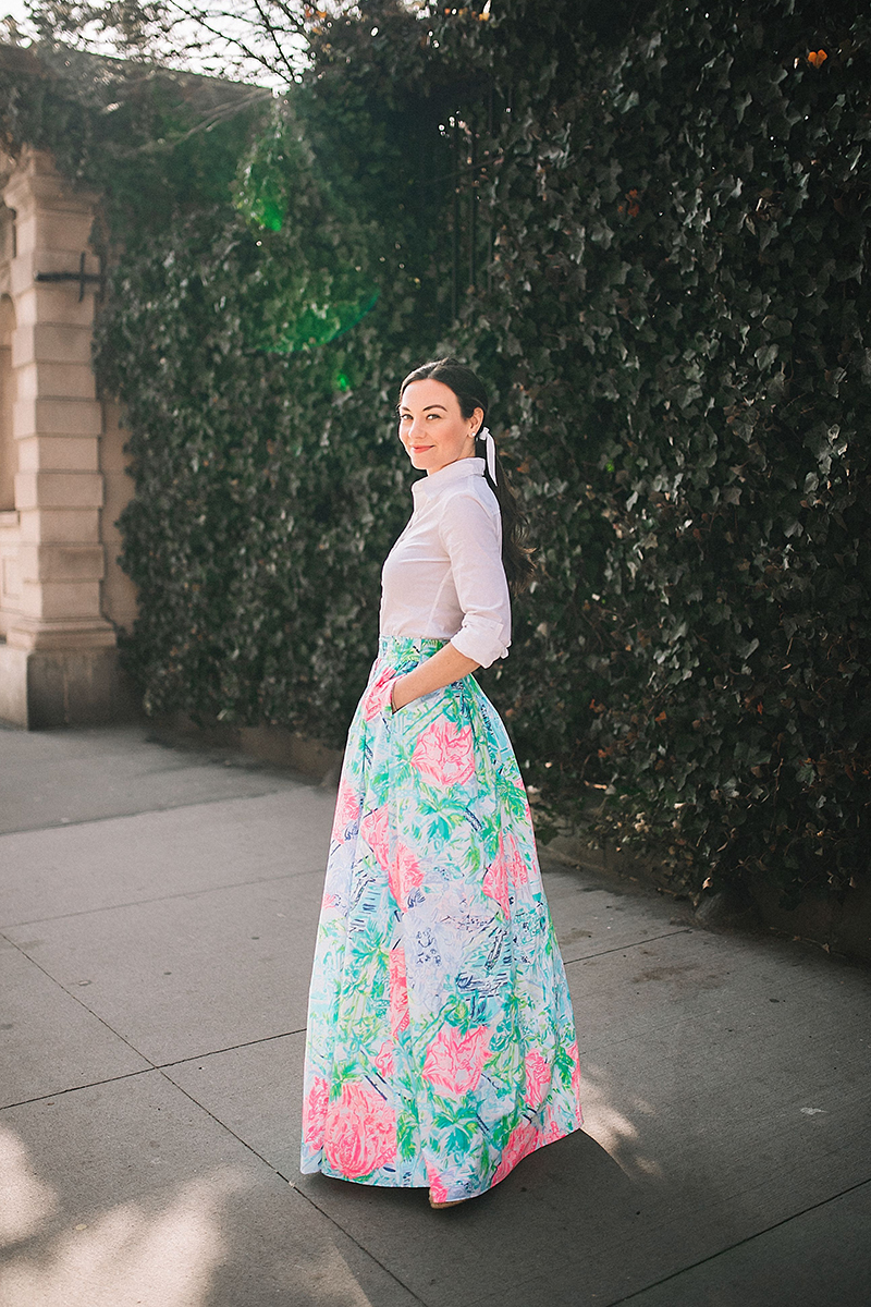 Lilly Pulitzer Ball Gown Skirt