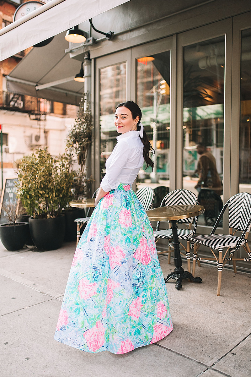 Preppy Ball Gown Skirt