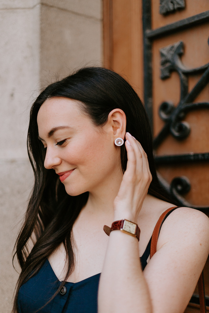 J. Crew Enamel Earrings