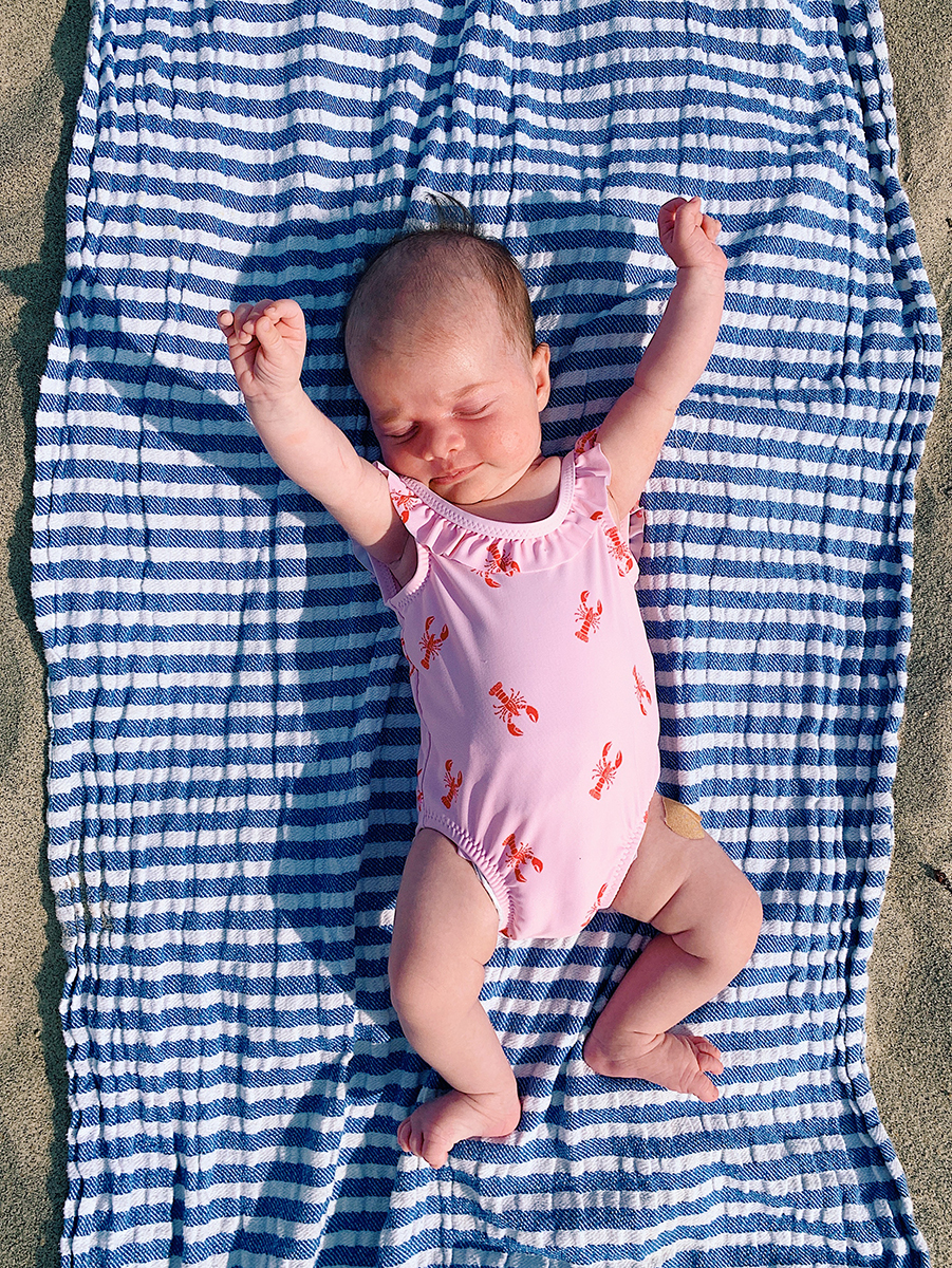 Lobster Baby Bathing Suit