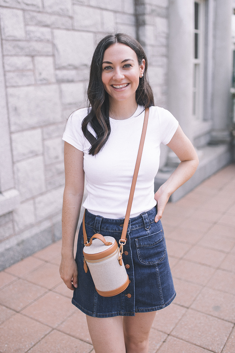 Club Monaco White T-Shirt