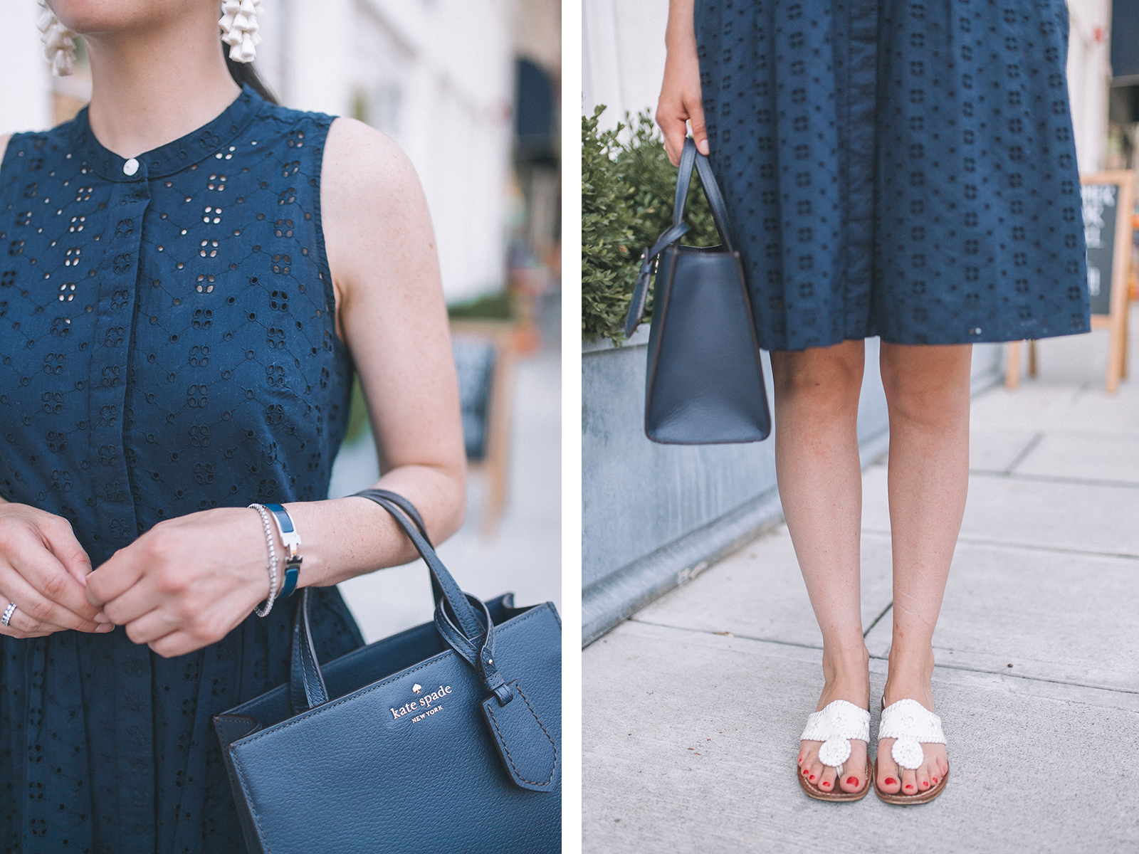 J. Crew Eyelet Dress