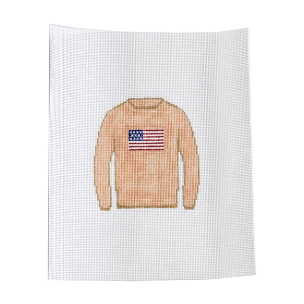 American Flag Sweater