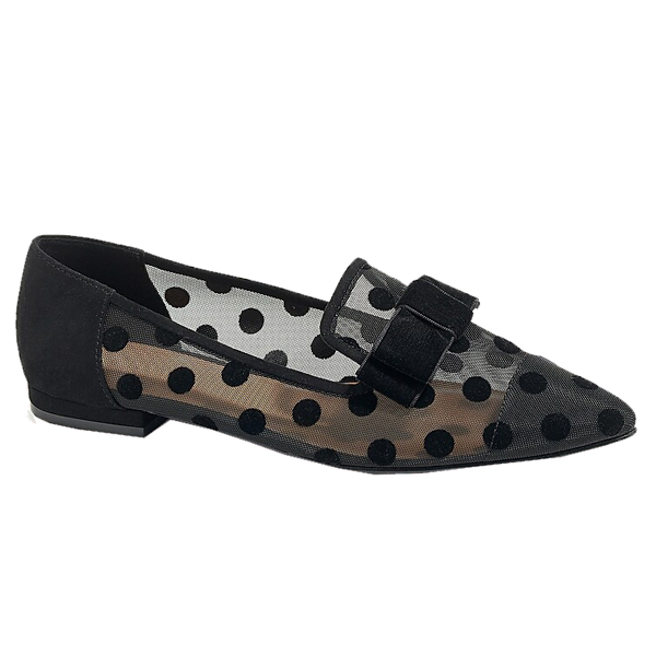 Bow Polka Dot Loafer