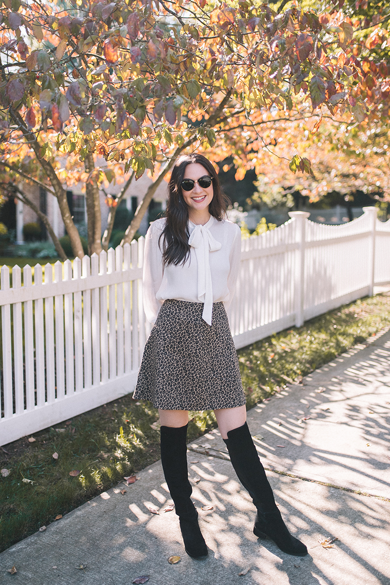 Leopard Skirt