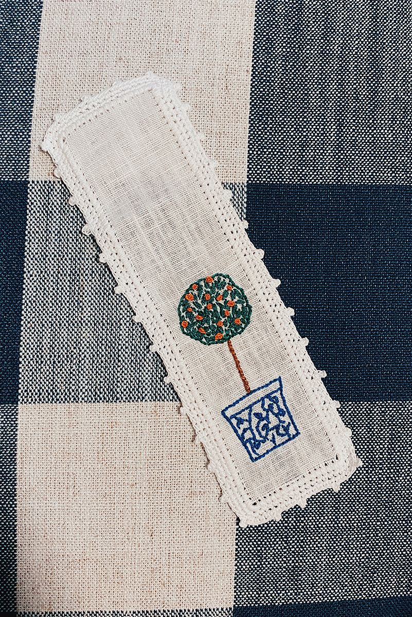 Embroidered Bookmarks