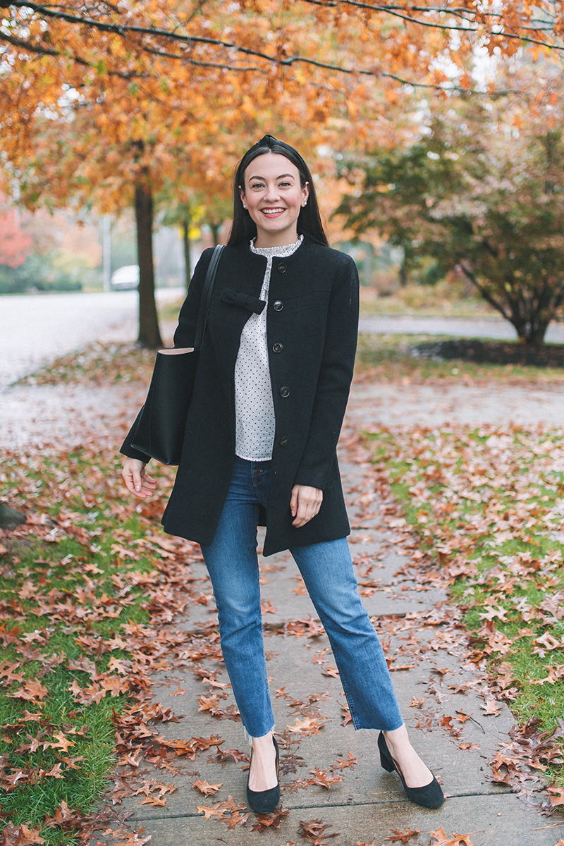 J. Crew Factory Bow Jacket