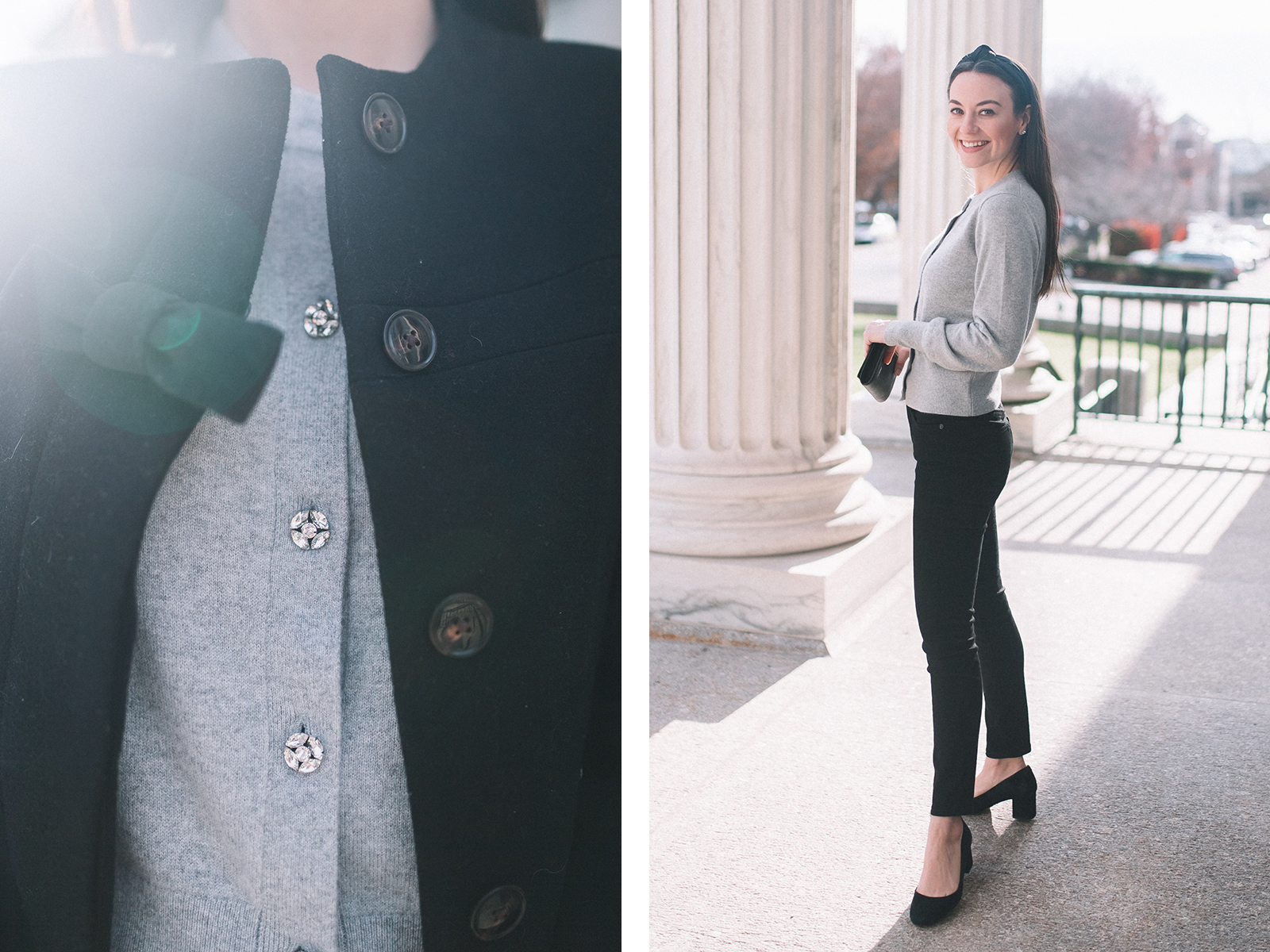 J. Crew Embellished Cashmere Cardigan