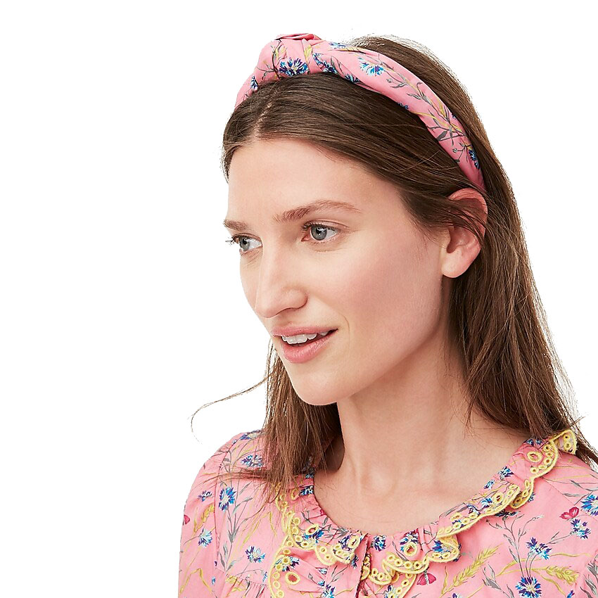 J. Crew Liberty Floral Turban Headband