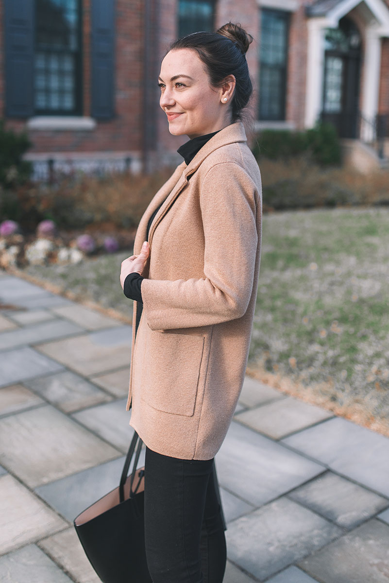 J. Crew Sweater Blazer