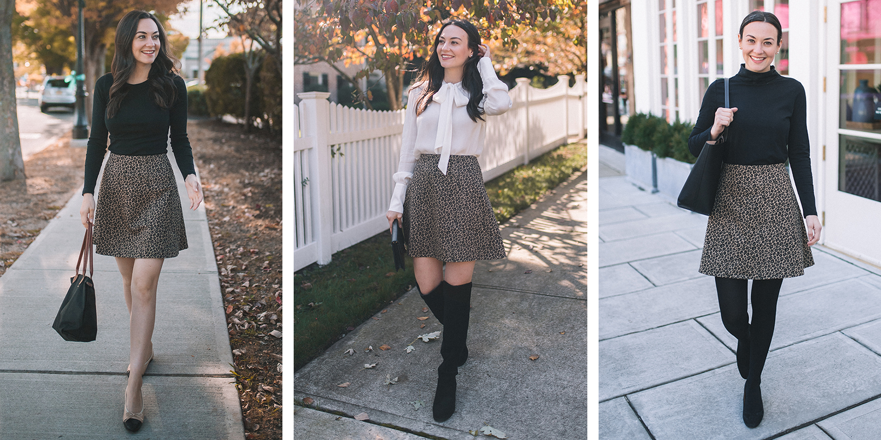 Styling a Leopard Skirt