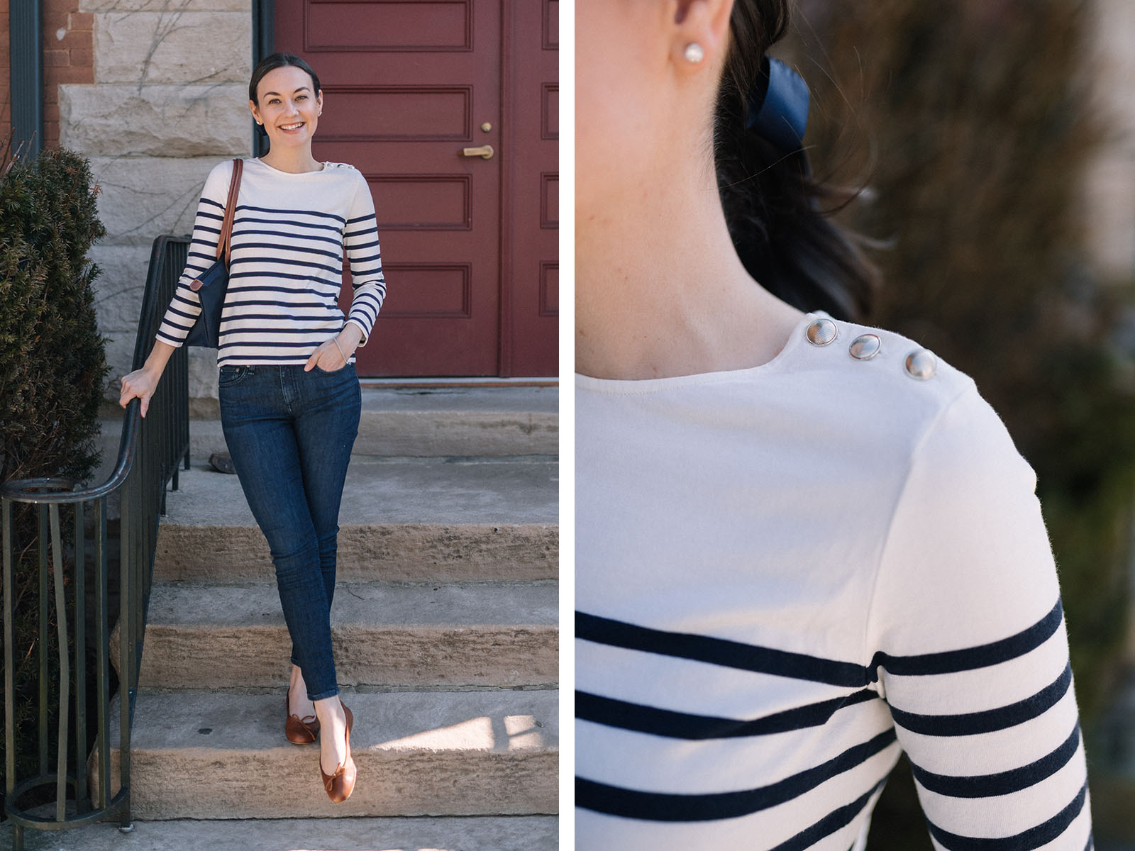 Sezane Striped Shirts